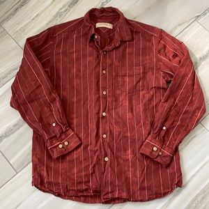 Tommy Bahama Silk/Cotton Button Down M/M Long Slv